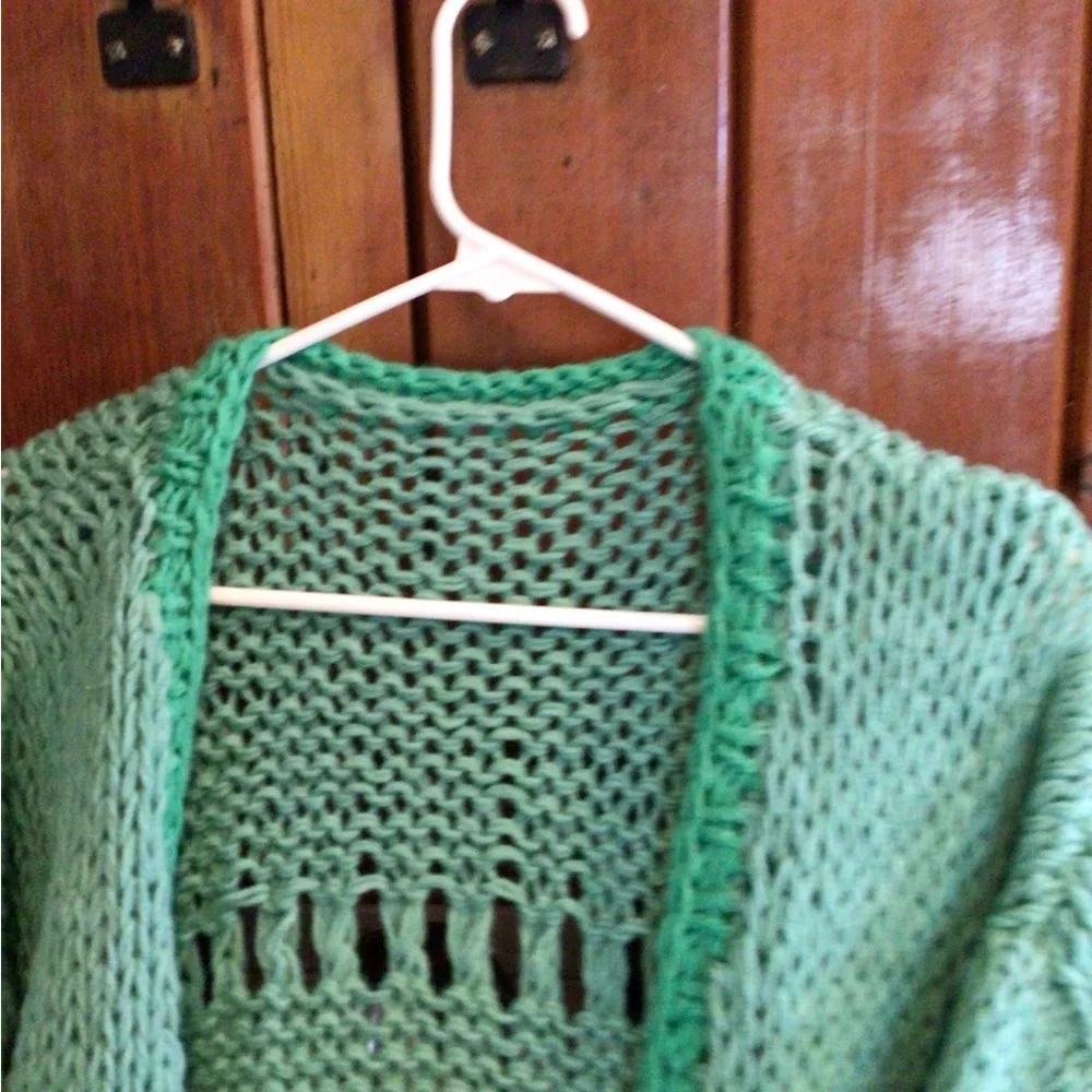 Soon! 7/25/New ! Boho hand stitched maxi cardigan